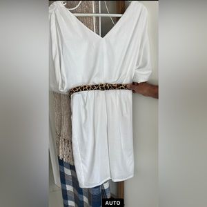 White dress by Vince Camuto.  Size 4